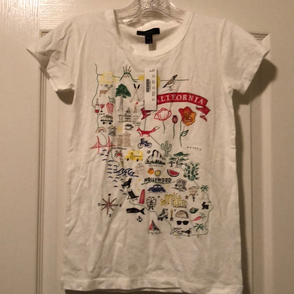 Jcrew graphic tee NWT!